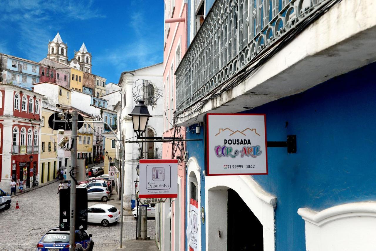 Pousada Cor E Arte - Pelourinho Σαλβαντόρ Εξωτερικό φωτογραφία